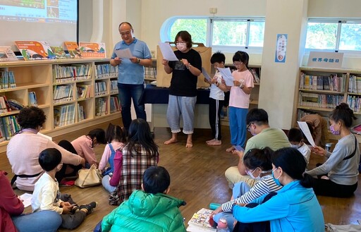 推動母語傳承 中崙圖書館「春天的花蕊」活動