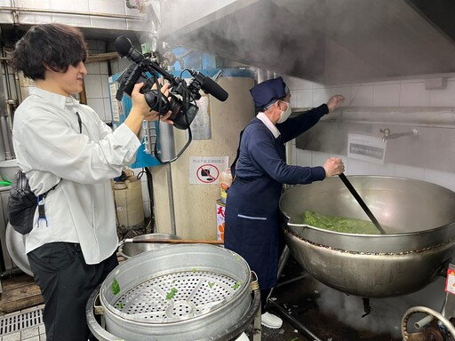 慈濟熱食便當登上全球放送的日本NHK新聞