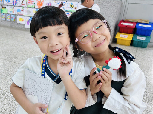 慈大附小迎接大愛與慈幼寶貝提前體驗小一生活