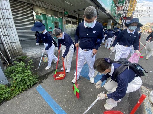宜蘭慈濟響應世界地球日參與環境清理活動