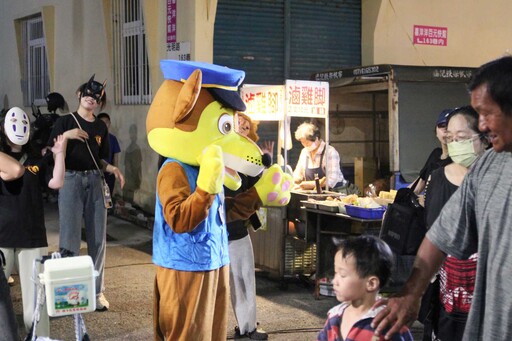早療宣導走入社區 水豚君夜市現身