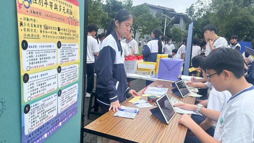 慈大附中「閱讀市集」創意閱讀打開世界視野