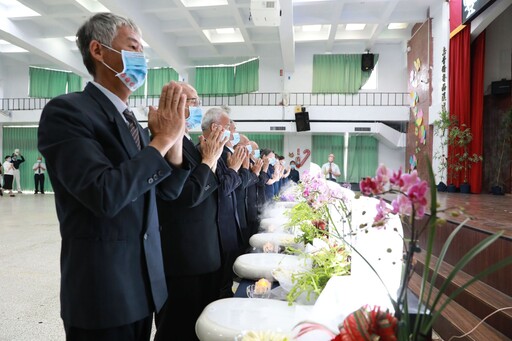 在彰化田中矯正署勵志中學響起愛與關懷的佛號