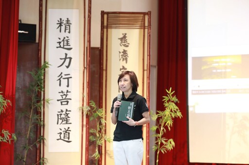 在彰化田中矯正署勵志中學響起愛與關懷的佛號