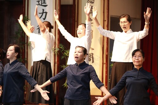 在彰化田中矯正署勵志中學響起愛與關懷的佛號
