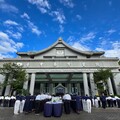 臺中慈院浴佛場地佈置降甘霖 祈願法雨潤蒼生