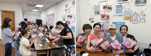 基隆新住民「溫馨手作」及「香蘭葉麻糬」體驗