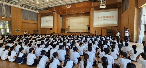 臺南慈中舉辦School Rally 打造沉浸式英語體驗