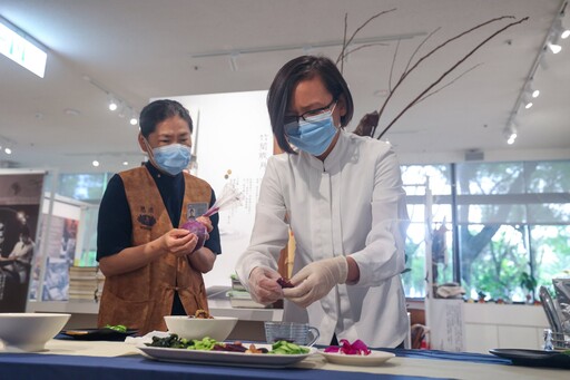 端午新食尚 花蓮慈院「蔬喜蛋糕」上桌