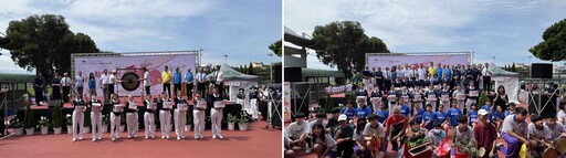 苗栗慈濟在竹南運動公園辦愛心園遊會