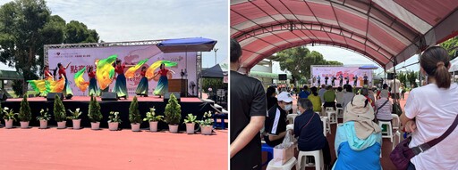 苗栗慈濟在竹南運動公園辦愛心園遊會