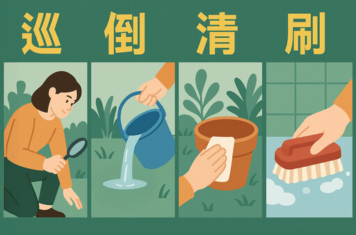梅雨季登革熱風險升 疾管署籲民眾預防