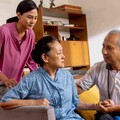 大愛劇《生命的麥田》王淑娟、艾偉、陳志強、洪小鈴、林美貞聚餐看首播