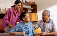 大愛劇《生命的麥田》王淑娟、艾偉、陳志強、洪小鈴、林美貞聚餐看首播