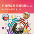 地震頻傳，居家應注意家具防震安全！