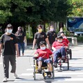 岡山障福導入腳踏式輪椅 助障礙者融入社區生活