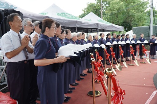 慈濟為楠西震災受災戶建造「大愛福利園區」動土