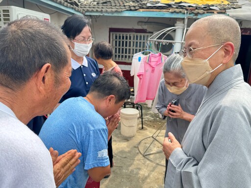 丹娜絲風災過後慈濟啟動熱食供應勘災及關懷