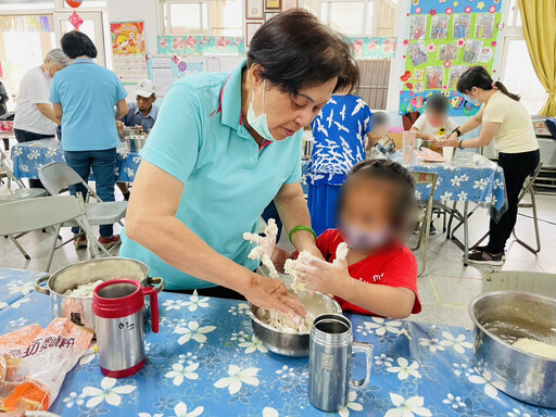 六龜跨世代食育 伊甸攜手老幼共煮時光