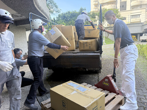 花蓮撤離災害潛勢居民 慈濟立即提供安置毛毯