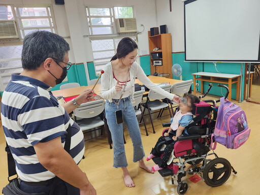 伊甸早療中心視力義診 助早療童看見學習之路
