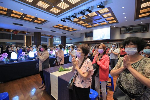 彰化靜思堂舉辦七月吉祥月 會眾齋戒護生祈平安