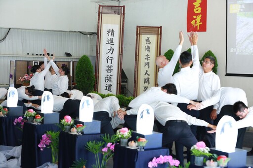慈濟彰化田中舉辦七月吉祥祈福會會眾踴躍參與