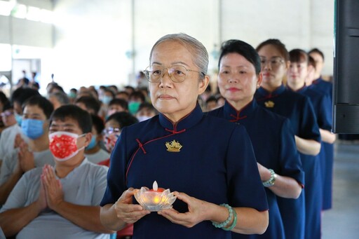 慈濟彰化田中舉辦七月吉祥祈福會會眾踴躍參與