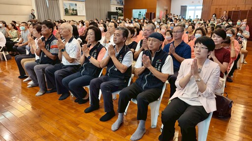 慈濟沙鹿舉辦吉祥月祈福 響應茹素齋戒聚善念