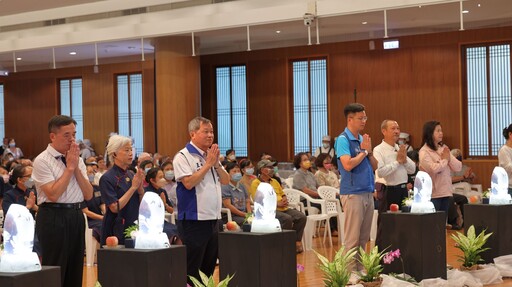 慈濟南投聯絡處七月祈福會 逾兩千人供齋祈福