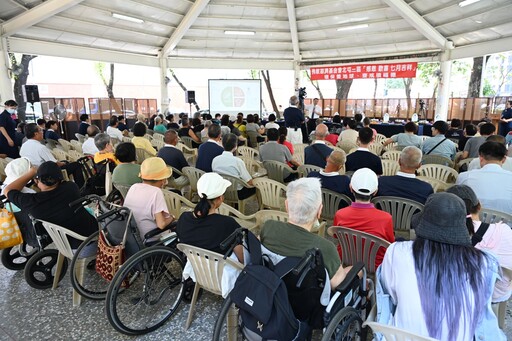 公園辦七月吉祥月祈福 里長供齋共善護生