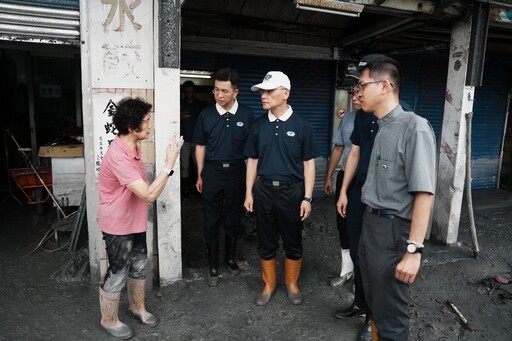 花蓮光復鄉淹水災情慈濟動員入災區關懷清掃