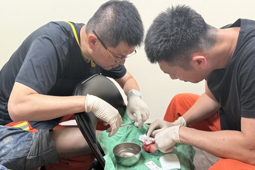 台北慈濟醫院急診部醫師偕同新北市醫療團赴光復鄉救災
