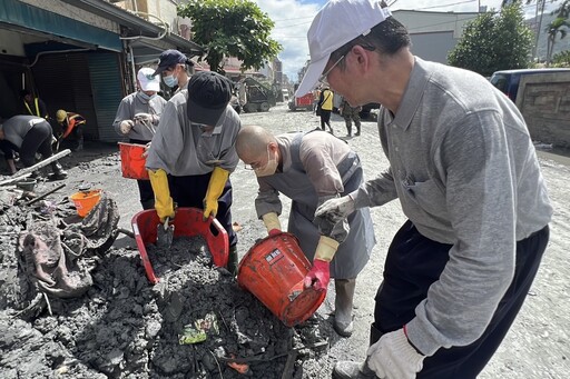 北慈醫護赴災區 協助光復整復家園