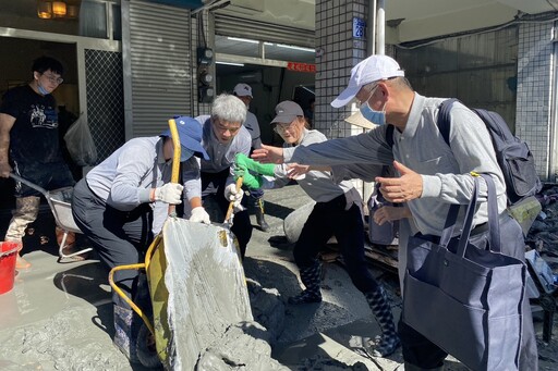 北慈醫護赴災區 協助光復整復家園
