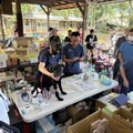 花蓮縣政府攜手公會與協會啟動光復災區犬貓義診服務