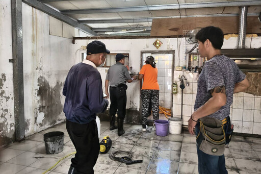 持續關懷災後復原 慈濟修繕團隊進駐光復災區