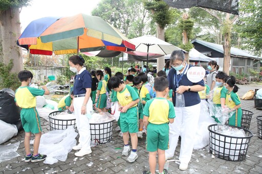 志航國小環保教育 走進慈濟園區成為環保小尖兵