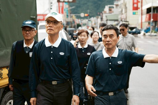 關懷蘇澳淹水災情 慈濟顏博文執行長慰問受災戶