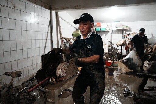 關懷蘇澳淹水災情 慈濟顏博文執行長慰問受災戶