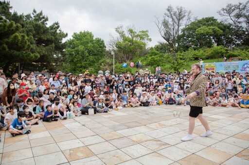 新竹市兒童遊藝節魔幻開幕丨童心樂園首日湧入逾6萬5千人次