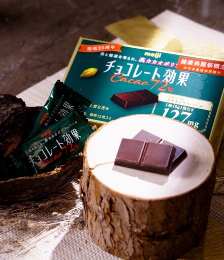 日本連續8年銷售第一「明治巧克力效果黑巧克力」｜推出限定「明治の春日大冒險」