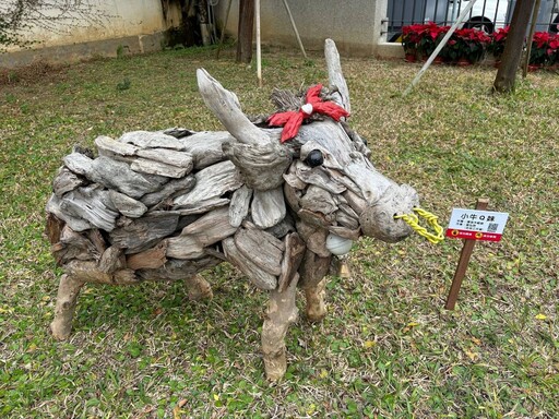 竹美館與動物共享大自然丨張弘欣漂流木創作展維妙維肖