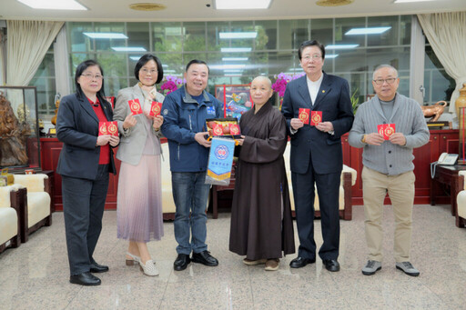 靈鷲山教團訪桃園市議會｜邀約邱奕勝議長參加第32屆全球水陸法會