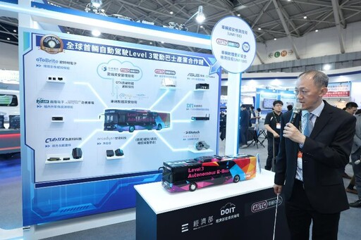 經濟部推動智慧車輛產業|整合18項科研成果亮相