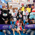 奧運國手羅嘉翎現身「臺北館」 為世壯運選手加油打氣