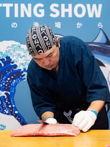 台灣鮪魚季登場! 順億「切割秀」台中北屯現場開秀