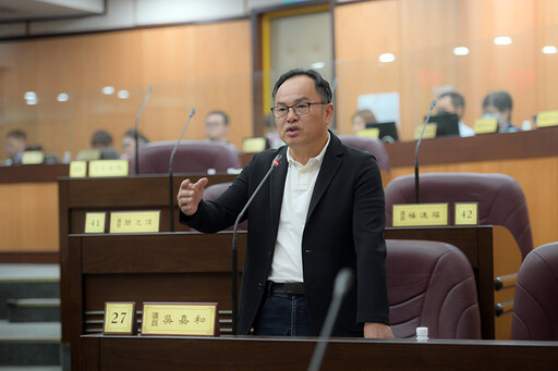 因應新冠疫情升溫 市議員吳嘉和:衛生局應做好萬全準備