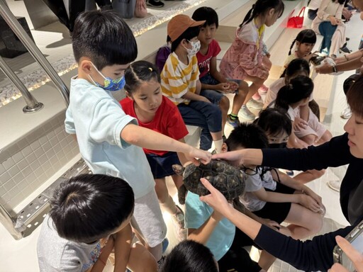 烏龜助教亮相!遠雄環境教育首登BEONE基地開課囉