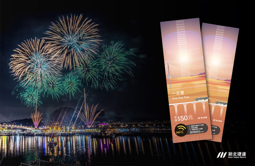 火星人福氣金鑛公司與新北捷運公司合作推出晶片時光膠囊「民歌時光NFC一日票」